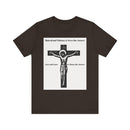 Jesus Crucifix T‑Shirt — Christian Faith Graphic Tee for Easter & Church