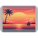 Toilet Three-Piece Set — Beautiful Sunset Bath Décor