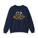 Bold Self‑Competition Crewneck