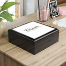 Forever Jewelry Box — Engraved Keepsake Trinket Box