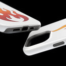 Flame Graphic Phone Case — Magnetic Impact‑Resistant Protective Cover