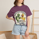 T-Shirt — "We're Equally Whack" Turtle & Duck Best Friends Graphic Tee