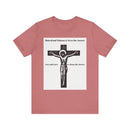 Jesus Crucifix T‑Shirt — Christian Faith Graphic Tee for Easter & Church