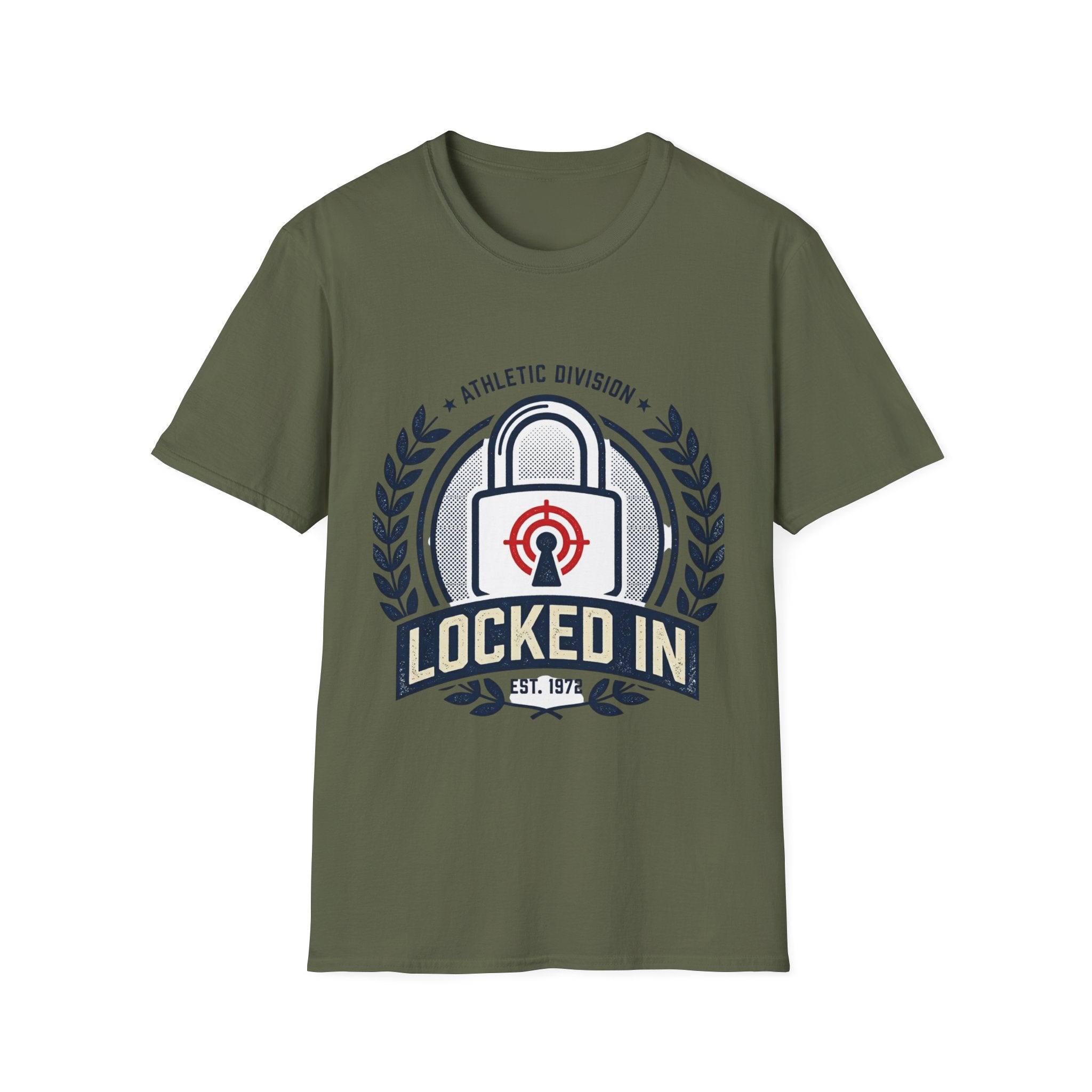 Locked In T-Shirt — Motivational 'Locked In' Graphic Tee