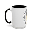 Locked In Accent Coffee Mug — 'Locked In' Motivational Coffee Cup (11/15oz)
