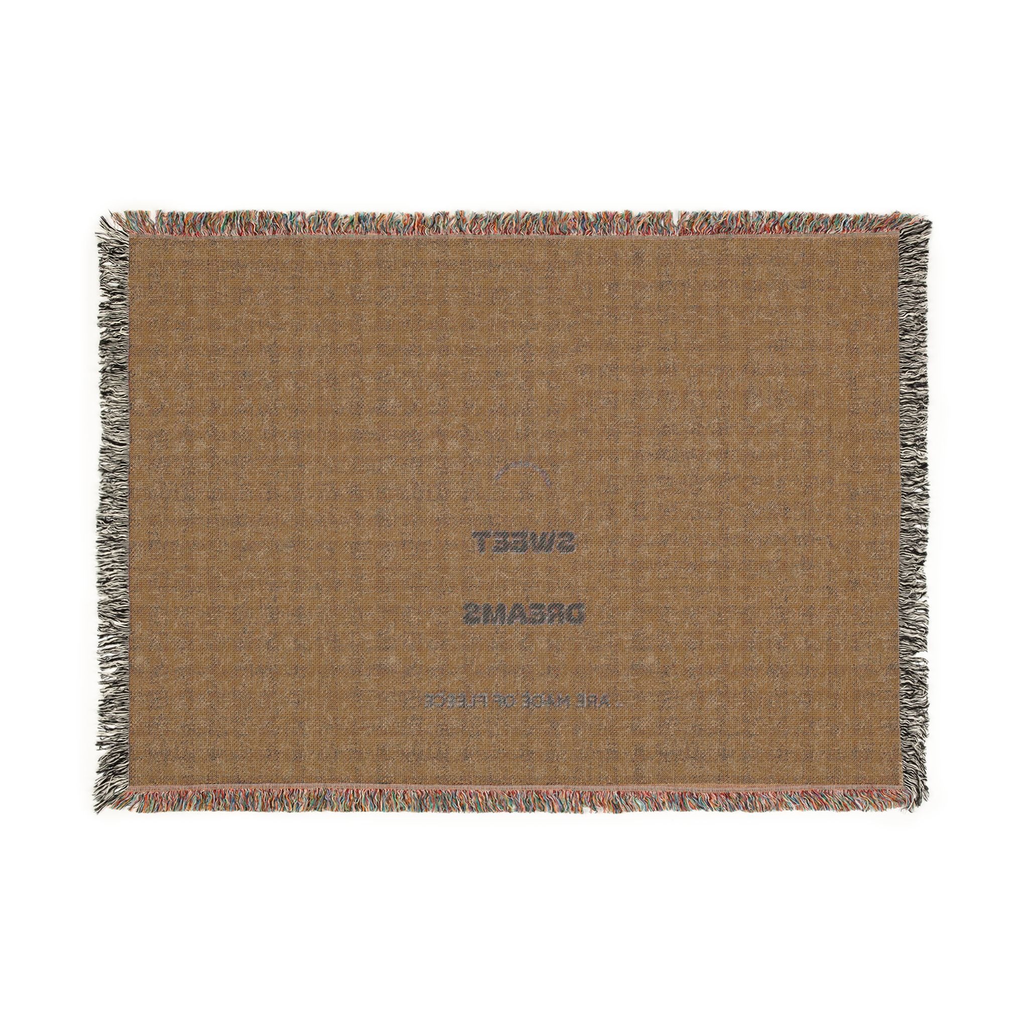 Sweet Dreams Woven Blanket — Cozy Nursery & Bedding Throw