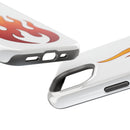 Flame Graphic Phone Case — Magnetic Impact‑Resistant Protective Cover
