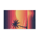 Sunset Hand Towel — Beautiful Sunset Beach Vibe Home Towel