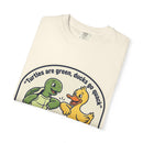 T-Shirt — "We're Equally Whack" Turtle & Duck Best Friends Graphic Tee