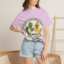 T-Shirt — "We're Equally Whack" Turtle & Duck Best Friends Graphic Tee