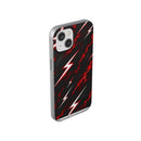 Phone Case — Red Lightning Bolt Storm Flexi Case