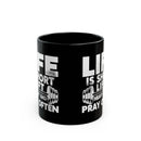 Striking Barbell Prayer Mug