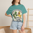 T-Shirt — "We're Equally Whack" Turtle & Duck Best Friends Graphic Tee