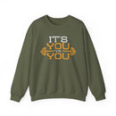Bold Self‑Competition Crewneck