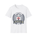 Locked In T-Shirt — Motivational 'Locked In' Graphic Tee