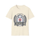 Locked In T-Shirt — Motivational 'Locked In' Graphic Tee