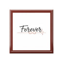 Forever Jewelry Box — Engraved Keepsake Trinket Box