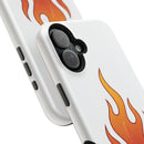 Flame Graphic Phone Case — Magnetic Impact‑Resistant Protective Cover