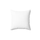 Square Throw Pillow — "I'm with him" Bold Script Accent Pillow