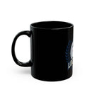 Locked In Black Mug — 'Locked In' 11oz & 15oz Coffee Cup