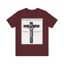 Jesus Crucifix T‑Shirt — Christian Faith Graphic Tee for Easter & Church