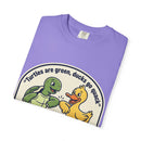 T-Shirt — "We're Equally Whack" Turtle & Duck Best Friends Graphic Tee