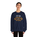 Bold Self‑Competition Crewneck