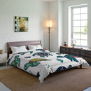 Sea Turtle Comforter - Cute Ocean Turtle Bedding for Kids & Coastal Bedrooms