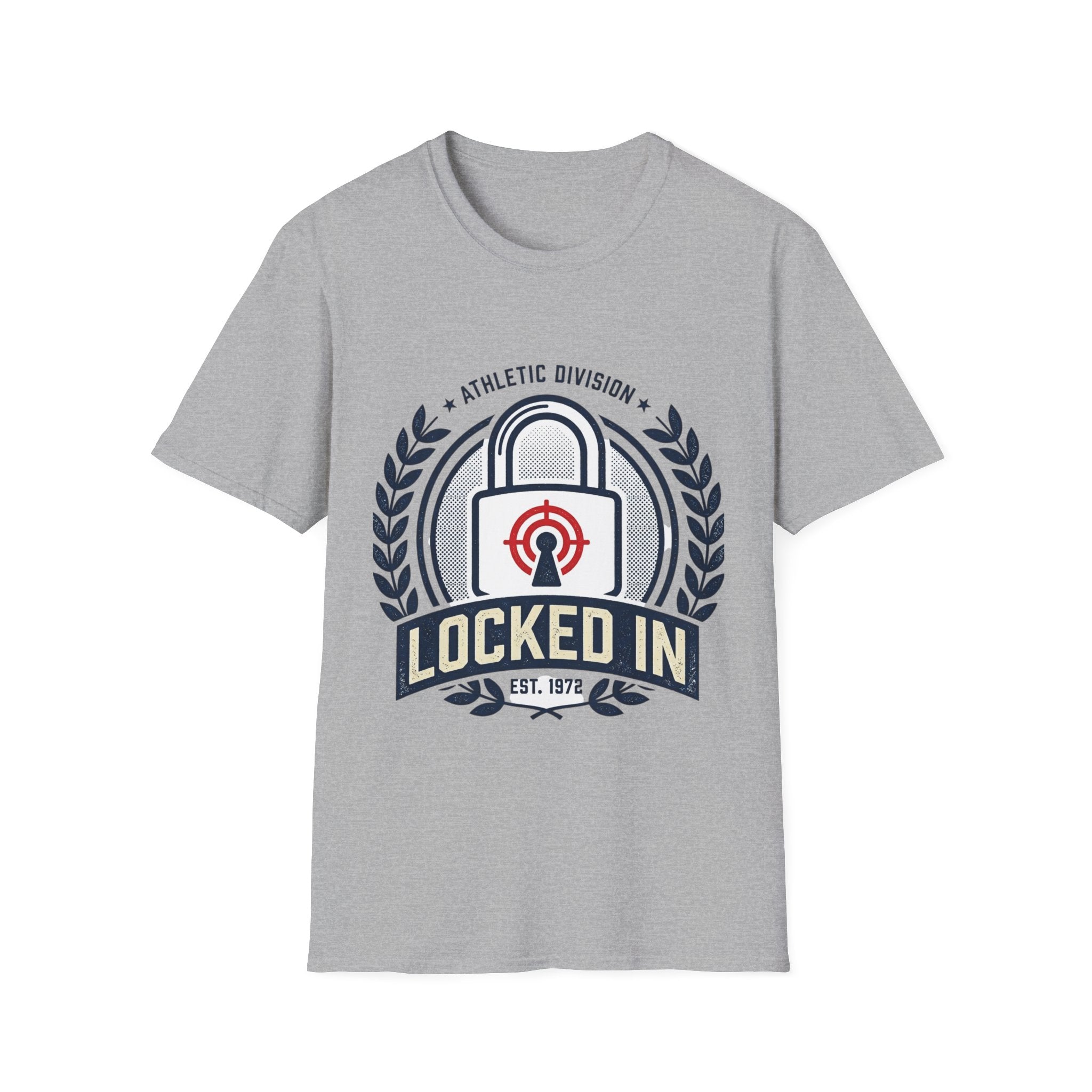 Locked In T-Shirt — Motivational 'Locked In' Graphic Tee