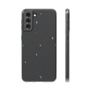 Dove Pattern Flexi Phone Case — Minimal White Bird Protective Case