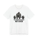 Iron-Willed Barbell Graphic Tee