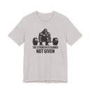 Iron-Willed Barbell Graphic Tee