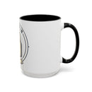 Locked In Accent Coffee Mug — 'Locked In' Motivational Coffee Cup (11/15oz)