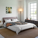 Elephant Heart Comforter - Cute Elephant Love Bedding for Kids & Animal Lovers