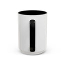 Locked In Accent Coffee Mug — 'Locked In' Motivational Coffee Cup (11/15oz)