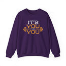 Bold Self‑Competition Crewneck