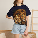 Lion Pride T-Shirt — Majestic Lion & Lioness Graphic Tee