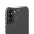 Dove Pattern Flexi Phone Case — Minimal White Bird Protective Case