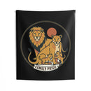 Family Pride Lion Tapestry — Indoor Wall Hanging