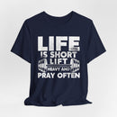Unstoppable Lift‑Pray Tee