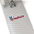 'Merica Kiss-Cut Glossy Vinyl Stickers - Patriotic Die-Cut Sticker Sheet