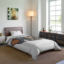 Elephant Heart Comforter - Cute Elephant Love Bedding for Kids & Animal Lovers