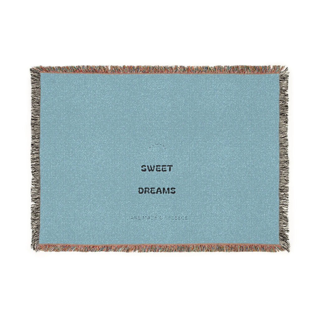 Sweet Dreams Woven Blanket — Cozy Nursery & Bedding Throw