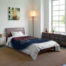 Fireworks Comforter – Night Sky Celebration Bedding (Fourth of July, New Year)