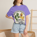 T-Shirt — "We're Equally Whack" Turtle & Duck Best Friends Graphic Tee