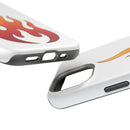 Flame Graphic Phone Case — Magnetic Impact‑Resistant Protective Cover