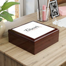 Forever Jewelry Box — Engraved Keepsake Trinket Box