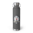 Locked In Logo 22oz Copper Vacuum Insulated Bottle
