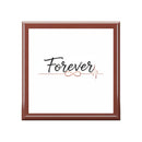 Forever Jewelry Box — Engraved Keepsake Trinket Box