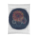 Fireworks Comforter – Night Sky Celebration Bedding (Fourth of July, New Year)